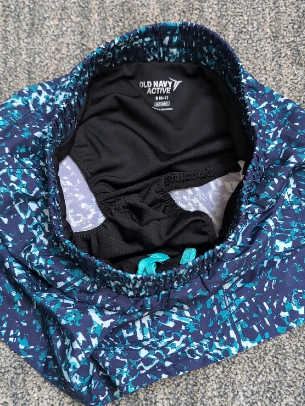 NEW Girls Small 6/7 Old Navy Active Mixed Lot T-shirts Bike Shorts